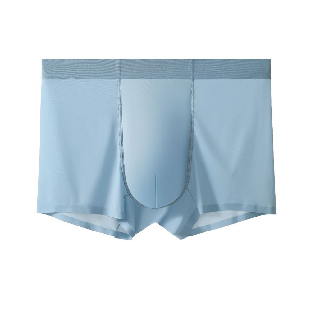 Soft and Breathable Ice Silk Boxer Briefs for Men Suitable for All Seasons