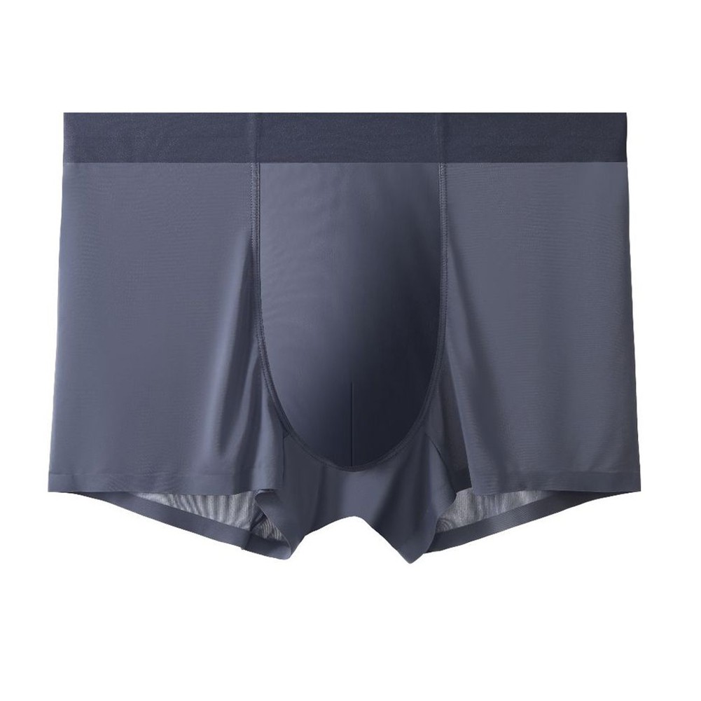 Soft and Breathable Ice Silk Boxer Briefs for Men Suitable for All Seasons