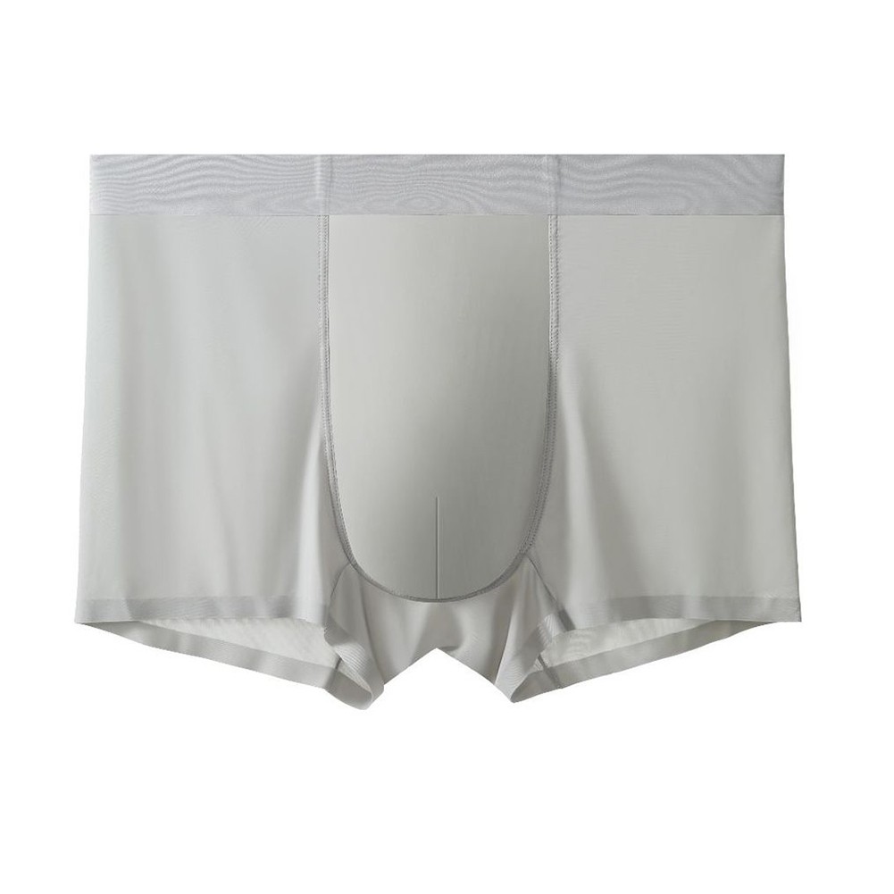 Soft and Breathable Ice Silk Boxer Briefs for Men Suitable for All Seasons