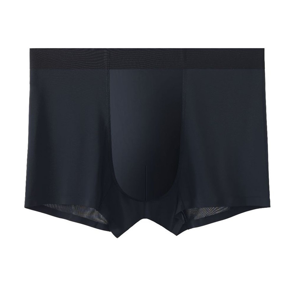 Soft and Breathable Ice Silk Boxer Briefs for Men Suitable for All Seasons