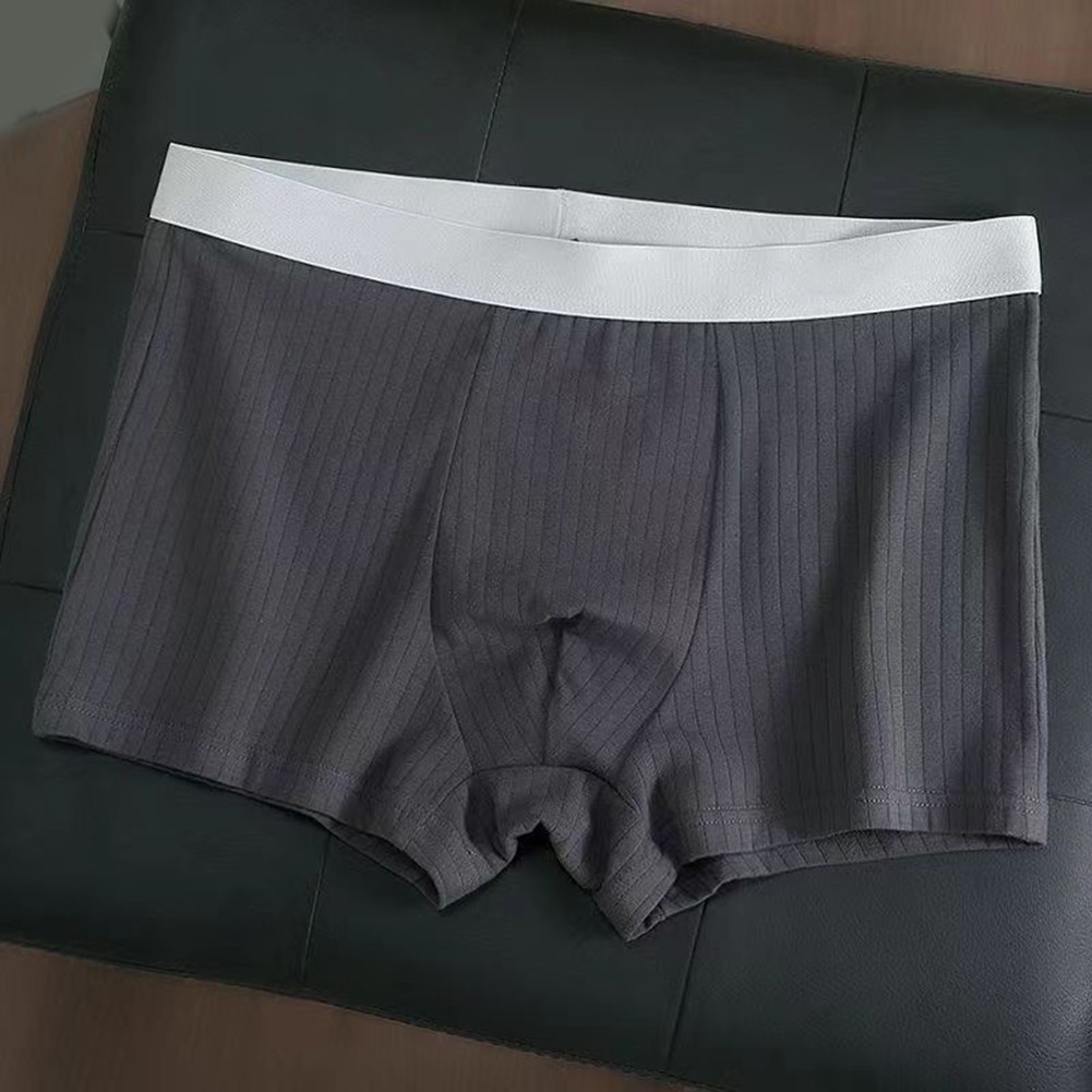Breathable Fabric Mens Boxer Briefs Large Size Comfortable Underwear Set