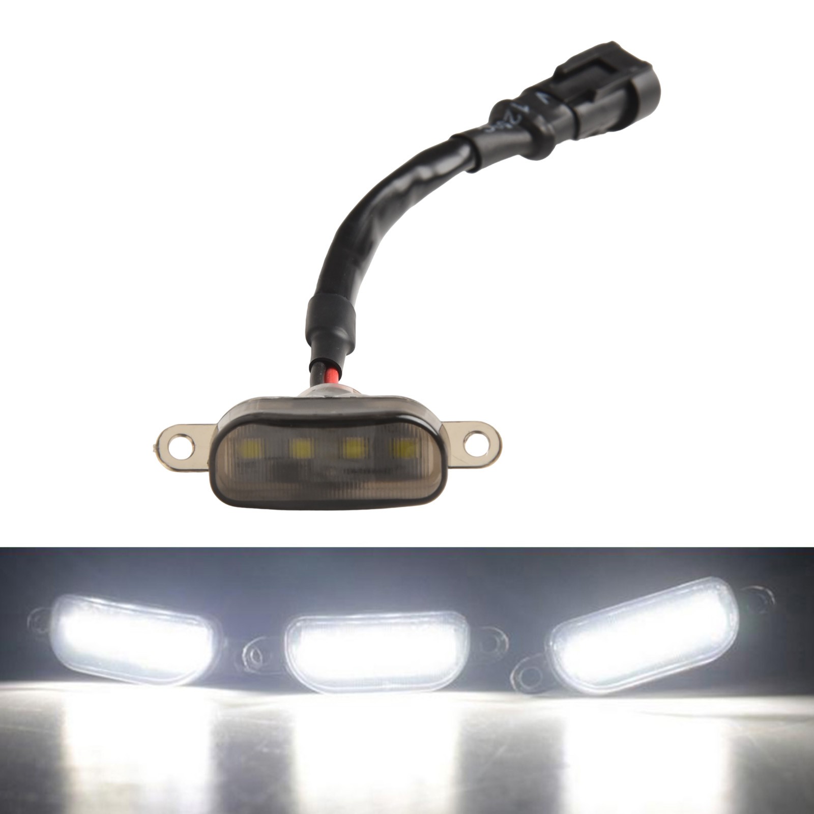 Front Grille Grill LED Light Smoke Raptor Style Lamp Amber For Ford F-150 F150 - Imagen 38 de 48