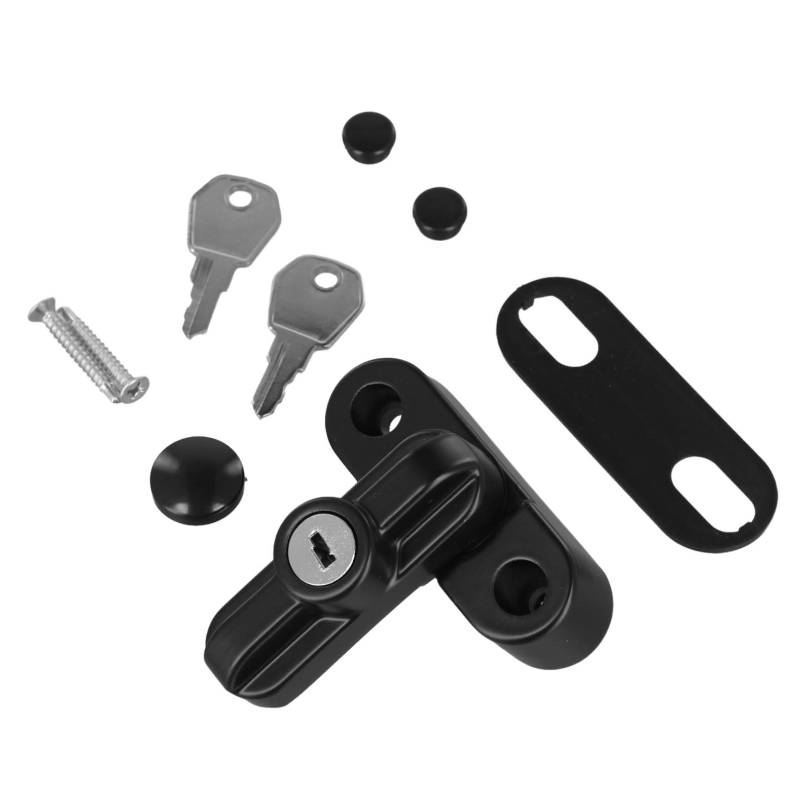 High Quality Window Locks With Key Aluminum Alloy Kitchen Bathroom Accessories - Picture 35 of 36