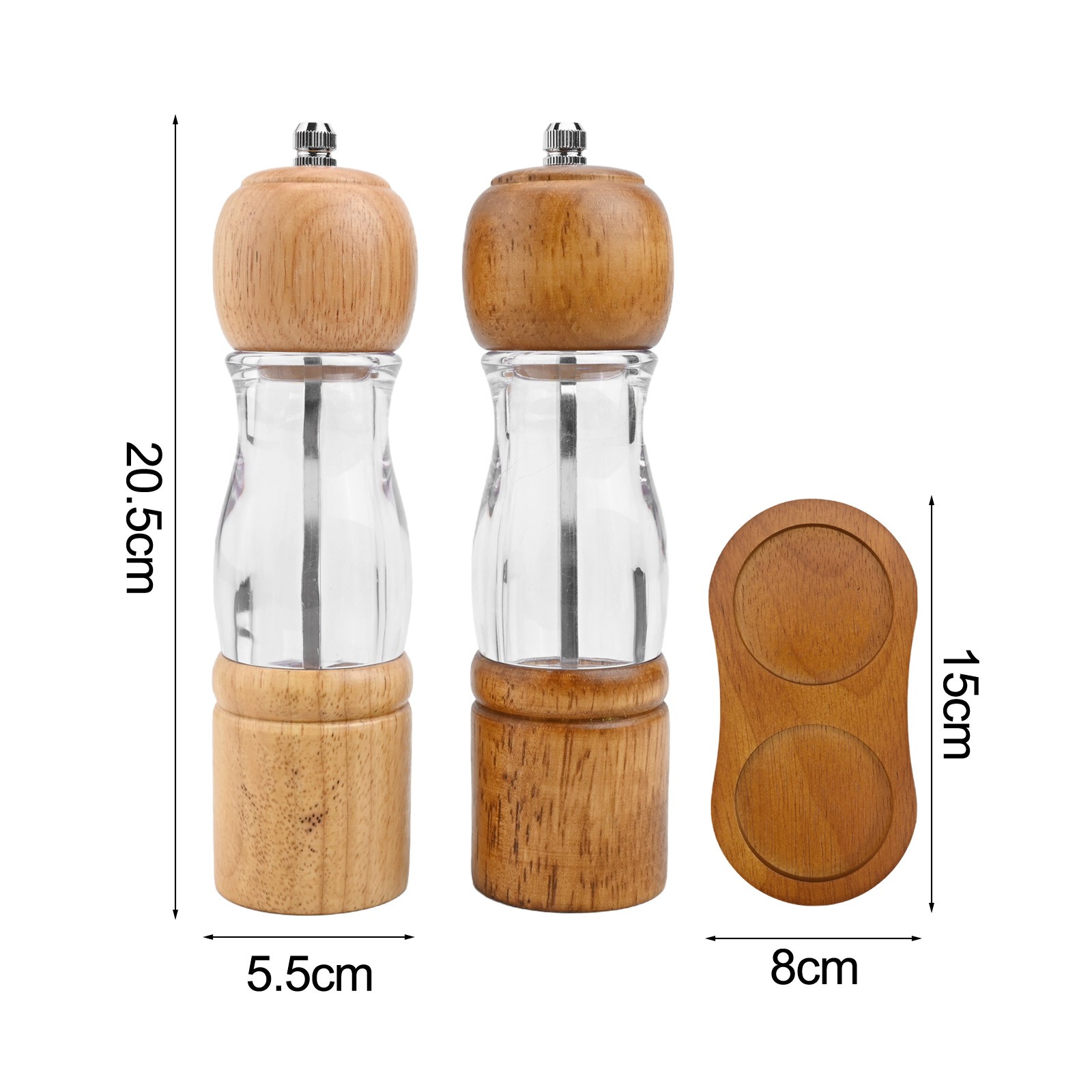Professional Cooking Experience Home Cooking Salt Pepper Grinder Ergonomic Grip - Picture 28 of 40