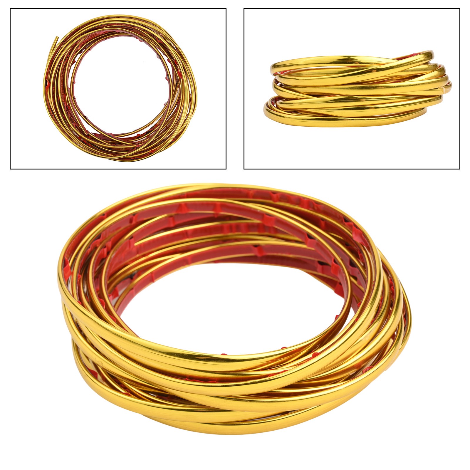 3D Hochglanz PVC Eck Zierleiste 0 8CM x 5M Stil und Schutz kombiniert - Bild 13 von 65