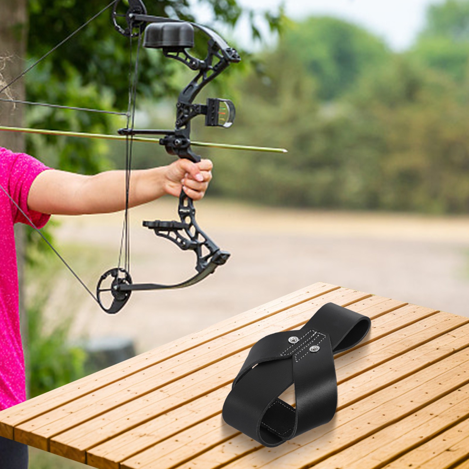 Efficient Compound Bow Waist Holder Innovative Design for Archer's Convenience - Bild 3 von 24