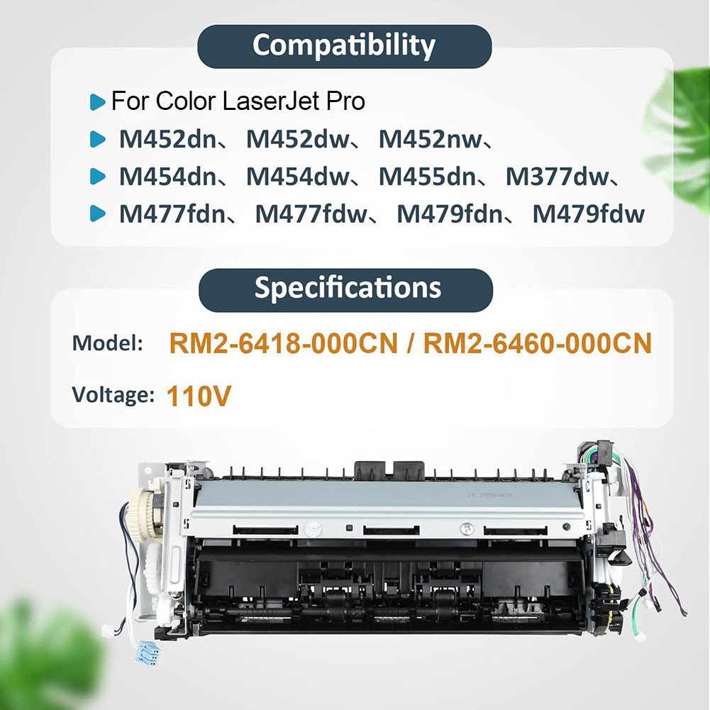 RM2 6418 Fuser Assembly Compatible with For HP M477fdw and M479 Models - Afbeelding 8 van 10
