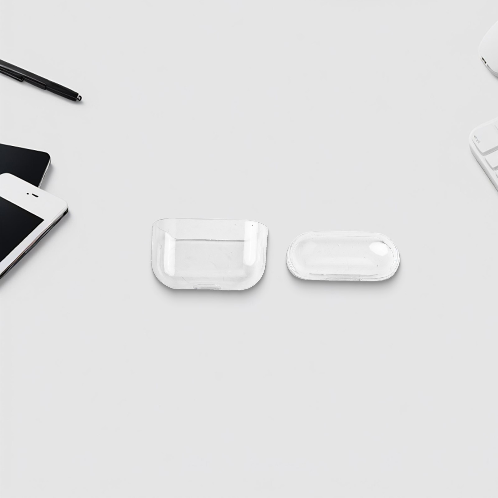 Besonders Gestaltet Kopfhörerhülle Schutz Für AirPods 3 Für AirPods Pro 2 Weiß - Picture 23 of 27