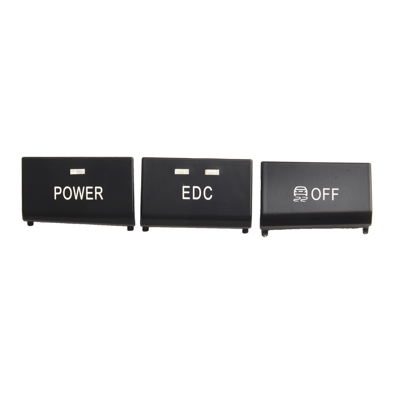 3 Piece Center Console Switch Button Cap Set For BMW For M3 Models E90 E92 E93 - Picture 8 of 12
