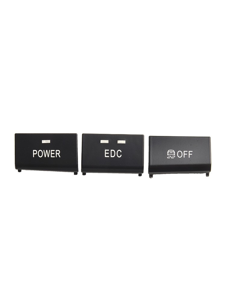 3 Piece Center Console Switch Button Cap Set For BMW For M3 Models E90 E92 E93 - Picture 9 of 12