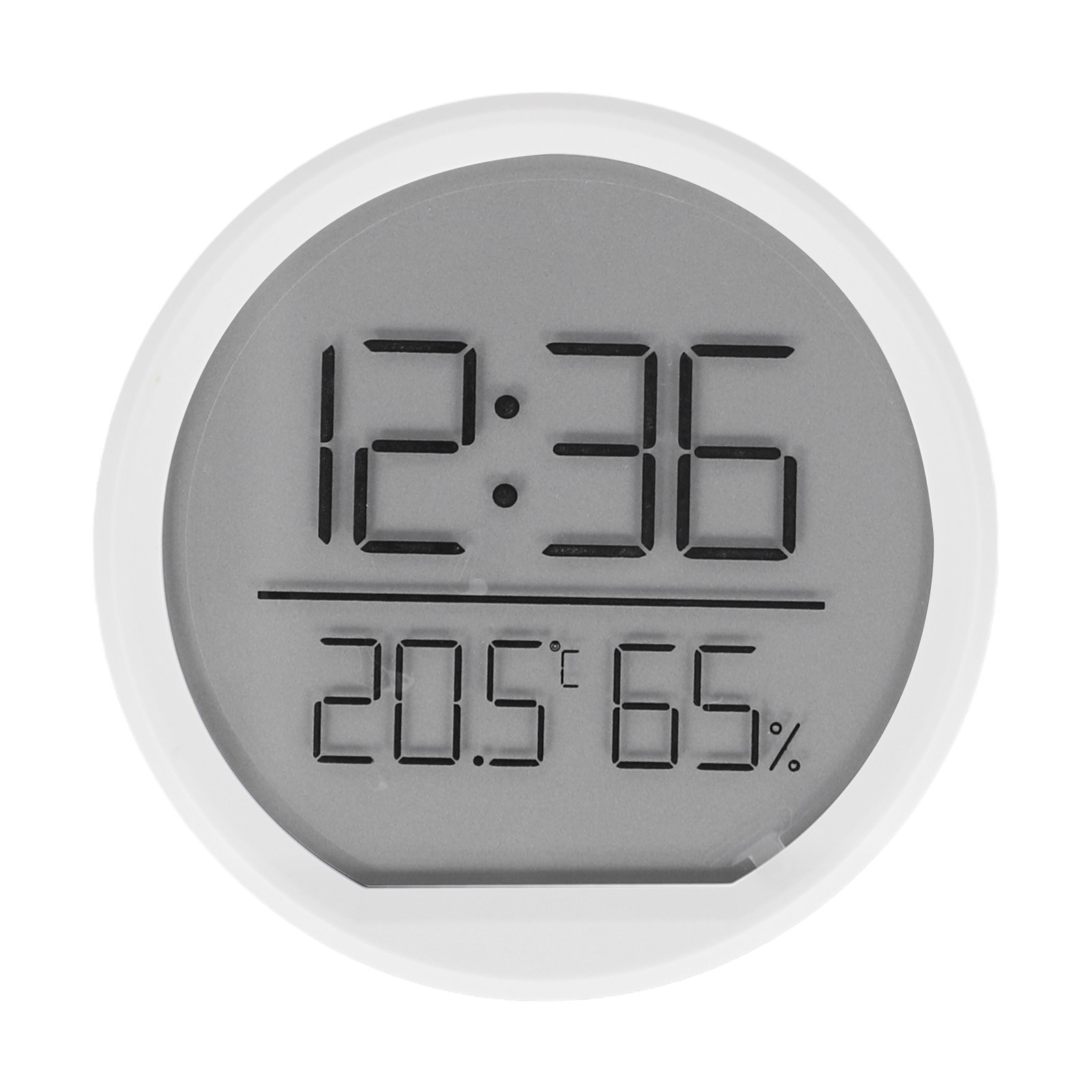 Slim Thermohygrometer Clock with Compact Design Time Humidity and Temperature - Picture 26 of 44