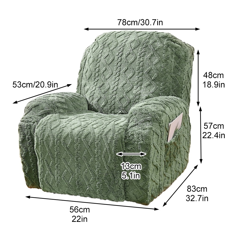 Comfortable Jacquard Recliner Chair Covers to Elevate Your Living Space - Picture 24 of 29