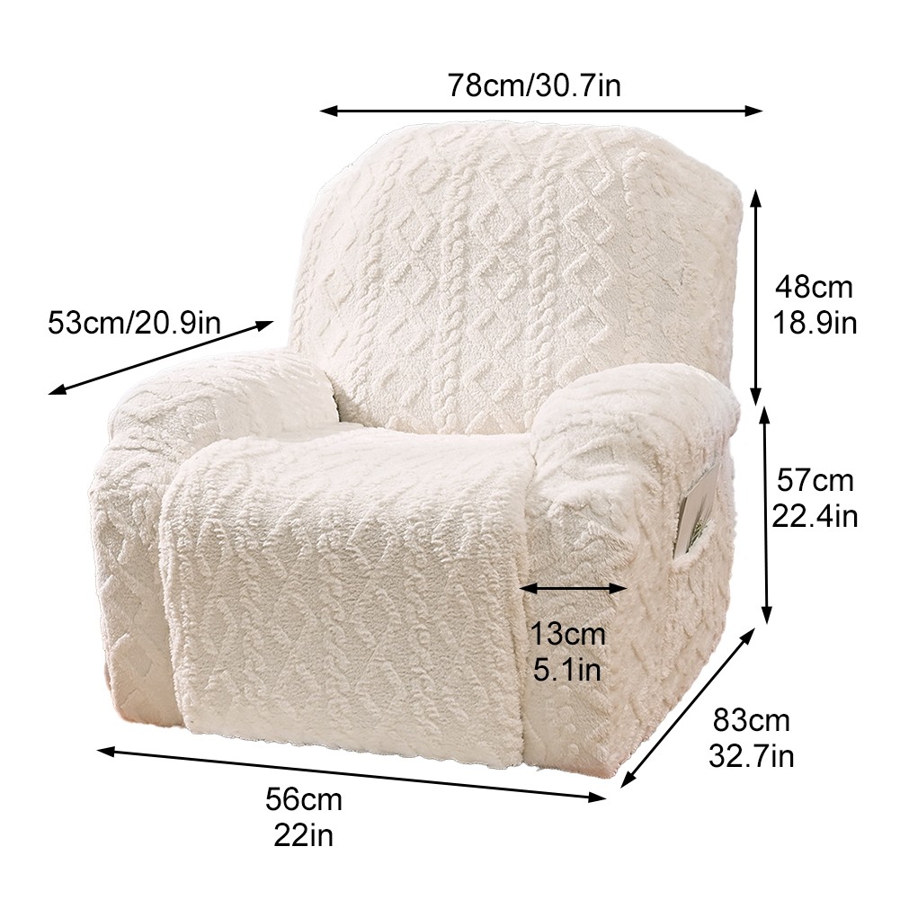 Comfortable Jacquard Recliner Chair Covers to Elevate Your Living Space - Picture 14 of 29