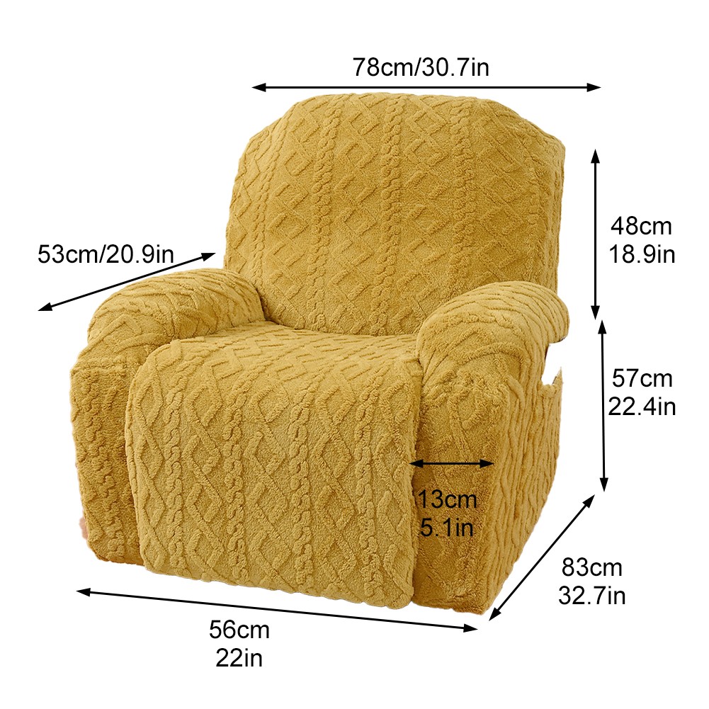 Comfortable Jacquard Recliner Chair Covers to Elevate Your Living Space - Picture 28 of 29