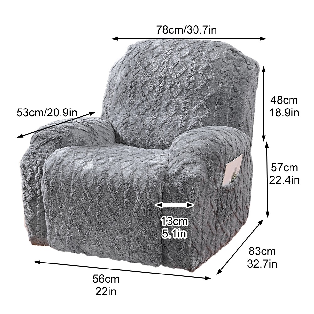 Comfortable Jacquard Recliner Chair Covers to Elevate Your Living Space - Picture 18 of 29