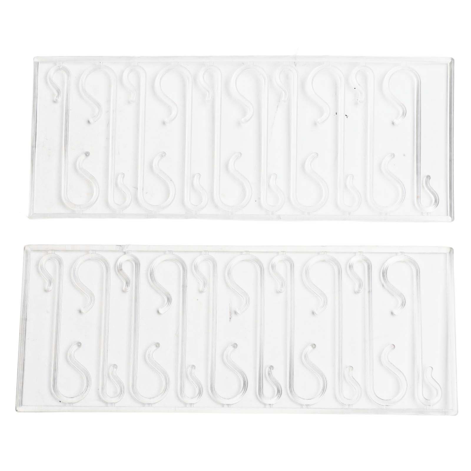 50er Set Easy Hang Haken in S-Form für Christbaumschmuck goldfarben - Afbeelding 26 van 31