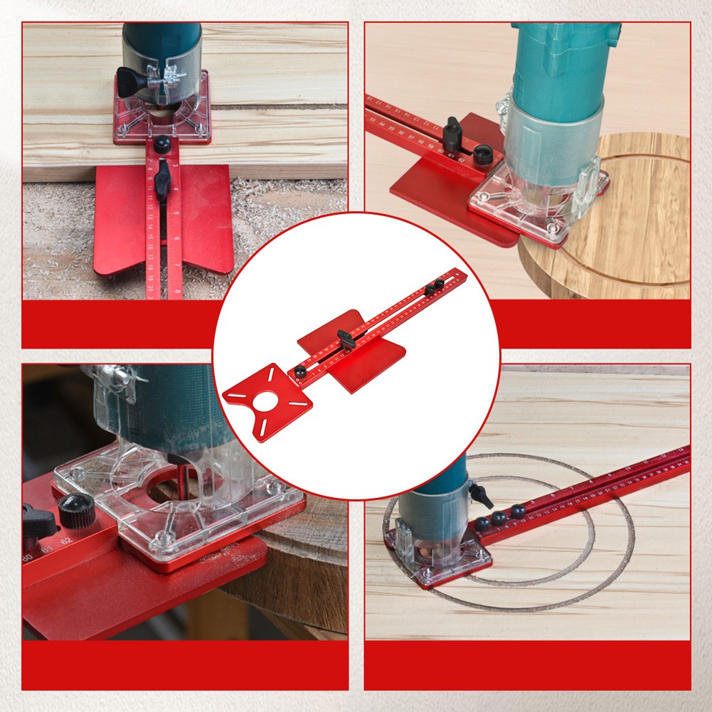 Gabarit de rainure de fraisage parfait pour les artisans travaillant le bois et - Picture 19 of 20