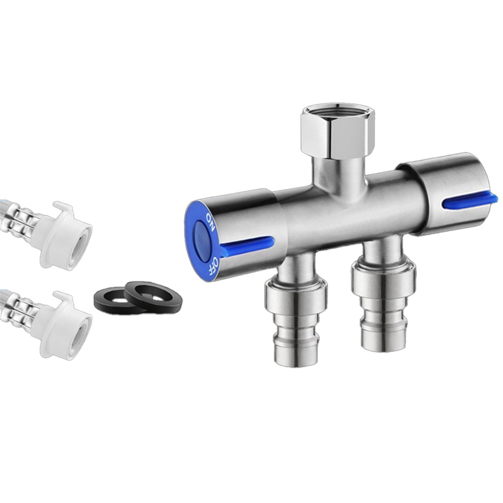 Innovative Design Wasserhahn mit zwei Ausgängen geeignet für Heimwerker und Pr - Bild 17 von 22