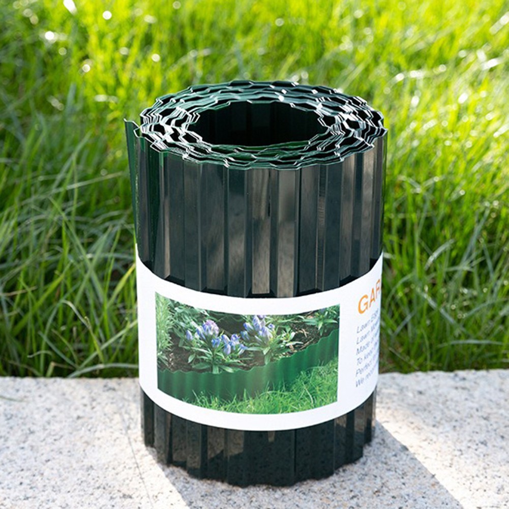Aesthetic Lawn Borders with 9M Weather Resistant Green Plastic Fencing - Picture 18 of 22