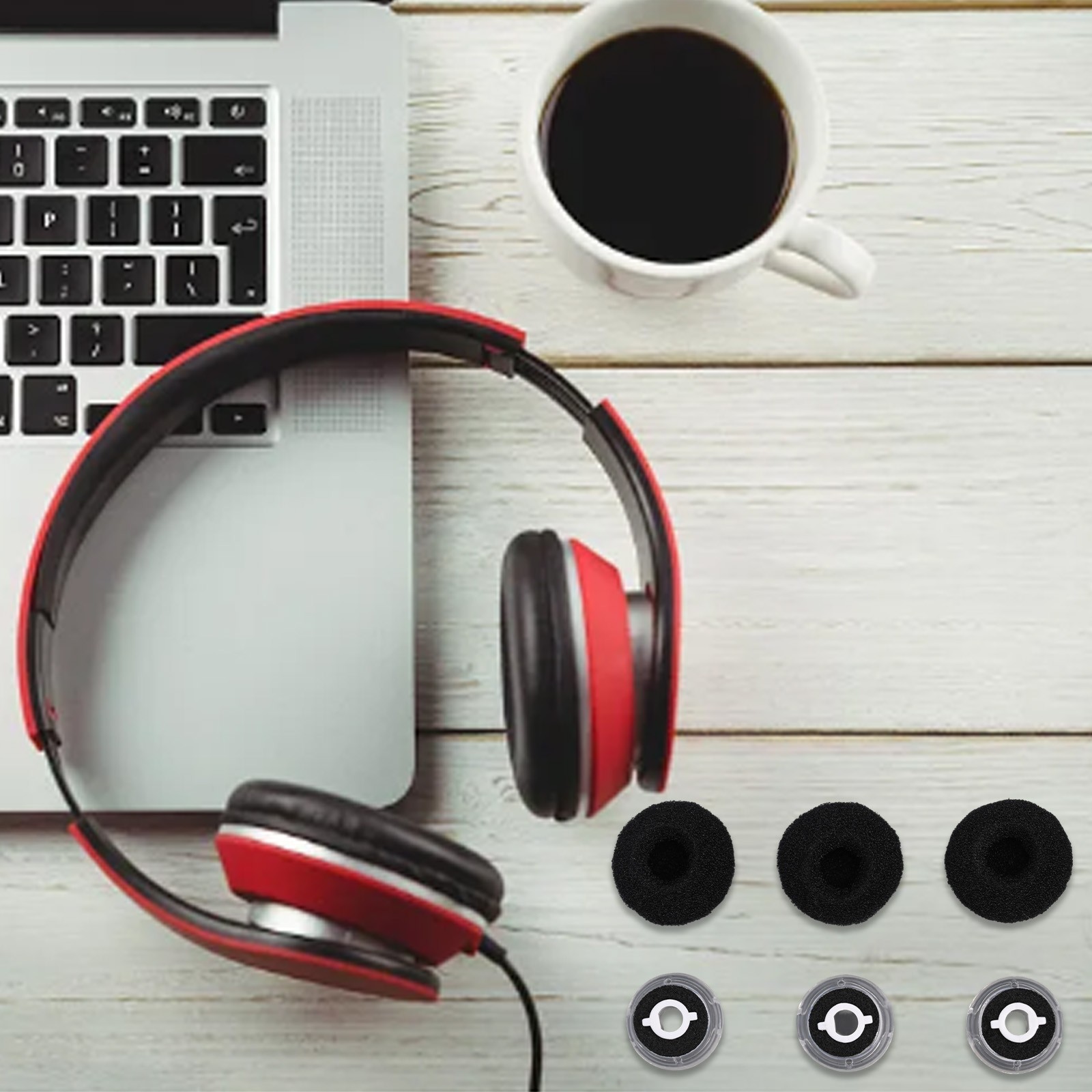 Jeu découteurs pour Plantronics pour Voyager LegendUC avec éponge silicone pack de 3 soldes