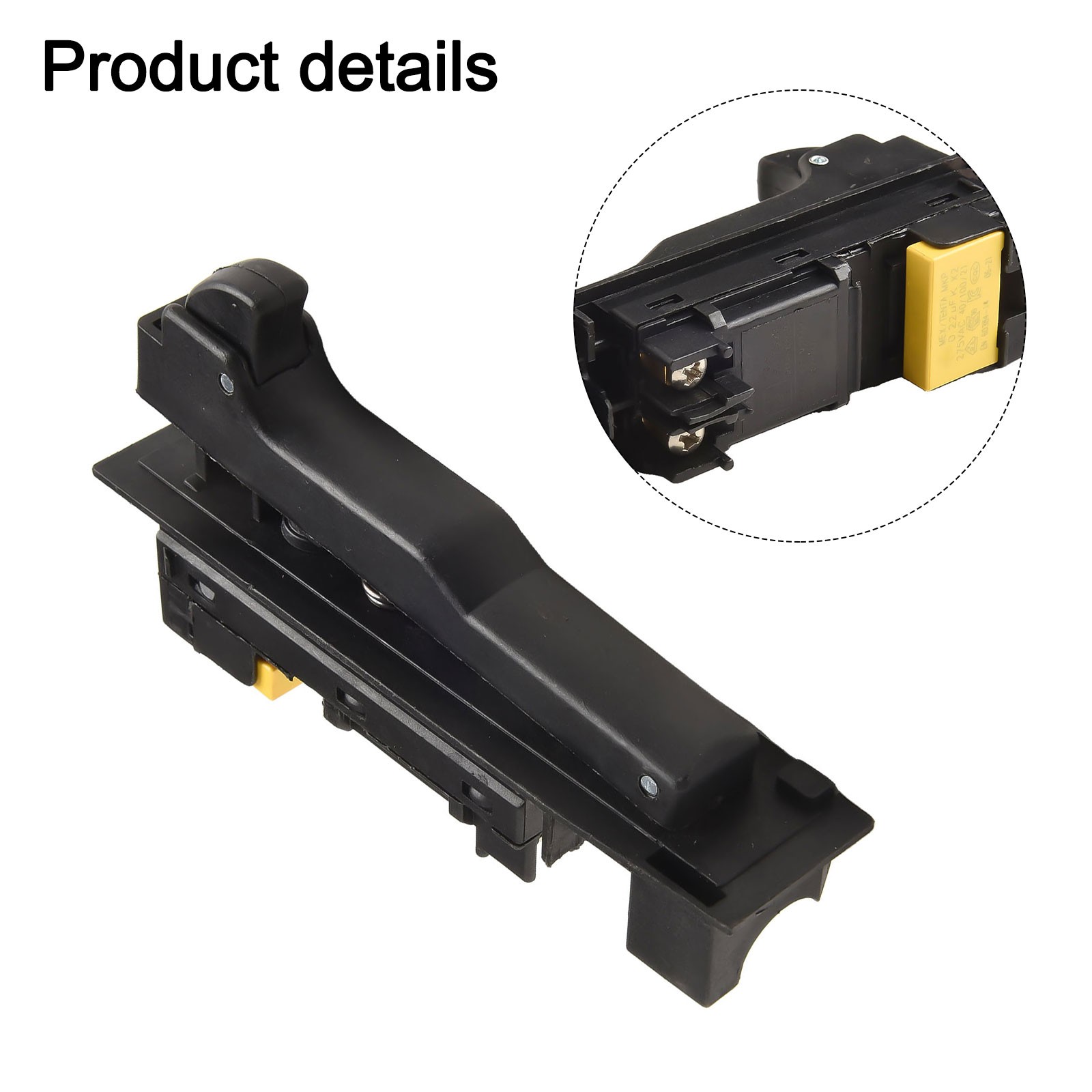 Angle Grinder Part Trigger Switch 127*31mm 150/180 Angle Grinder