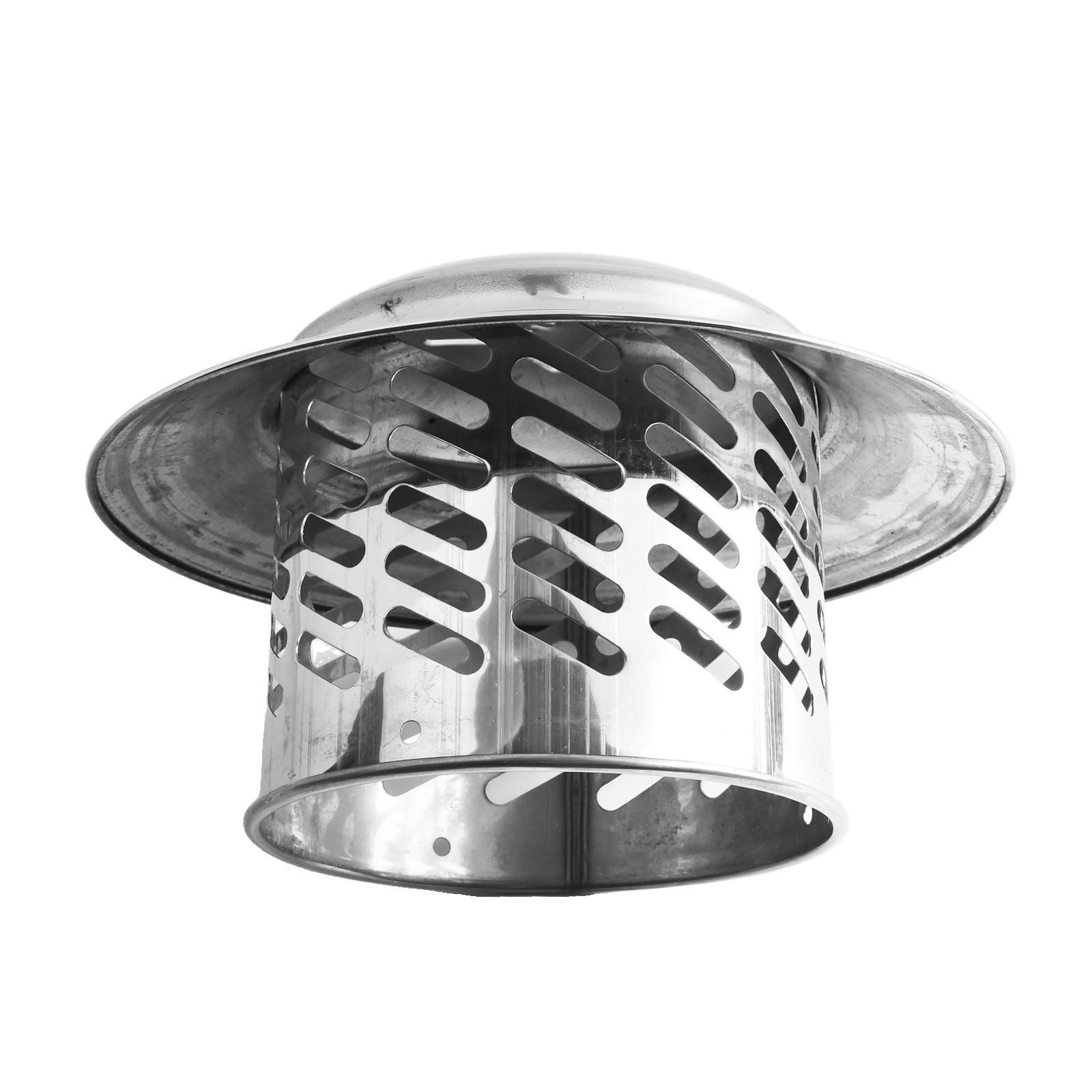 Stainles Steel Chimney Cap Exterior Wall Fresh Air Outlet Roof Pipe Exhaust Hood - Picture 38 of 69