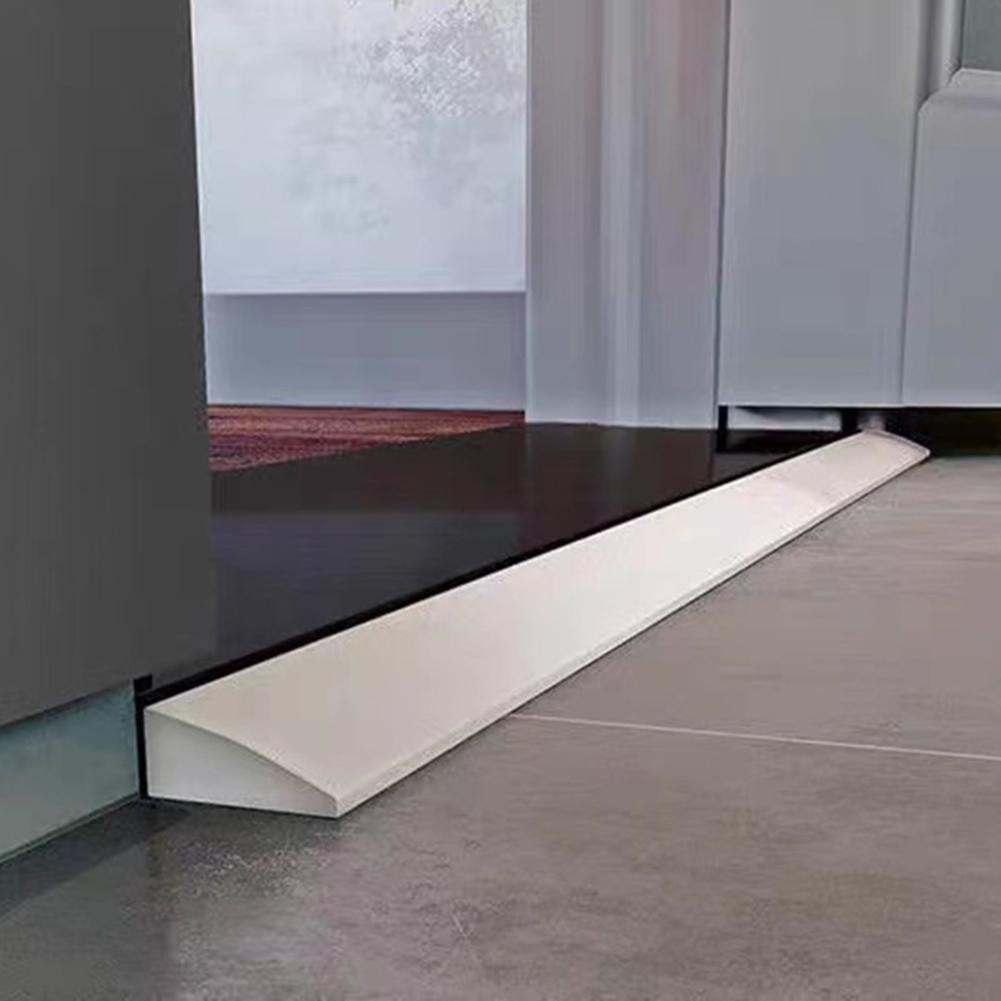 Bande de seuil officiel flexible en silicone pour barrières deau de salle de bain installation facile
