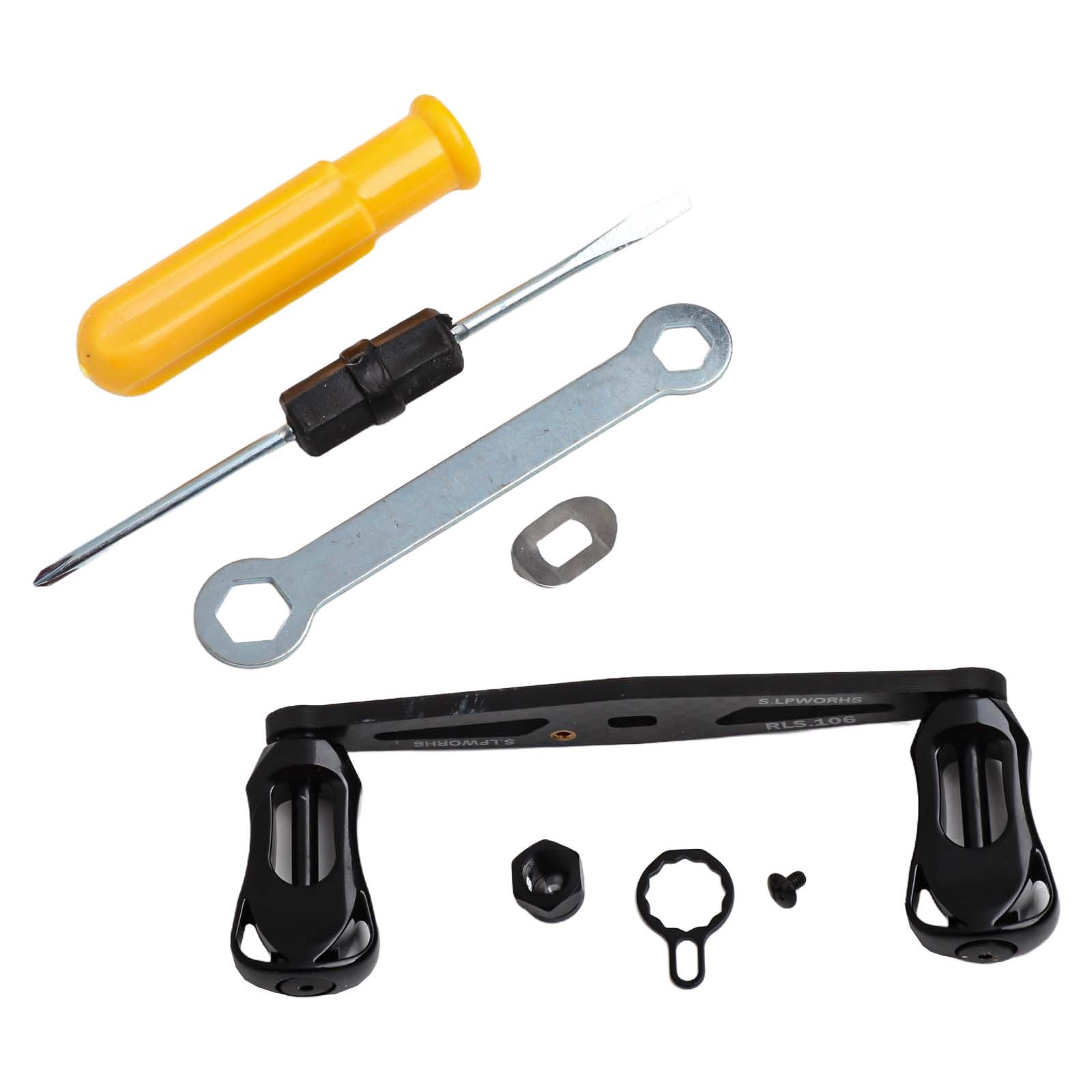 Manico a bilanciere leggero 16 g per mulinelli baitcasting design fibra di carbonio - Foto 34 di 73