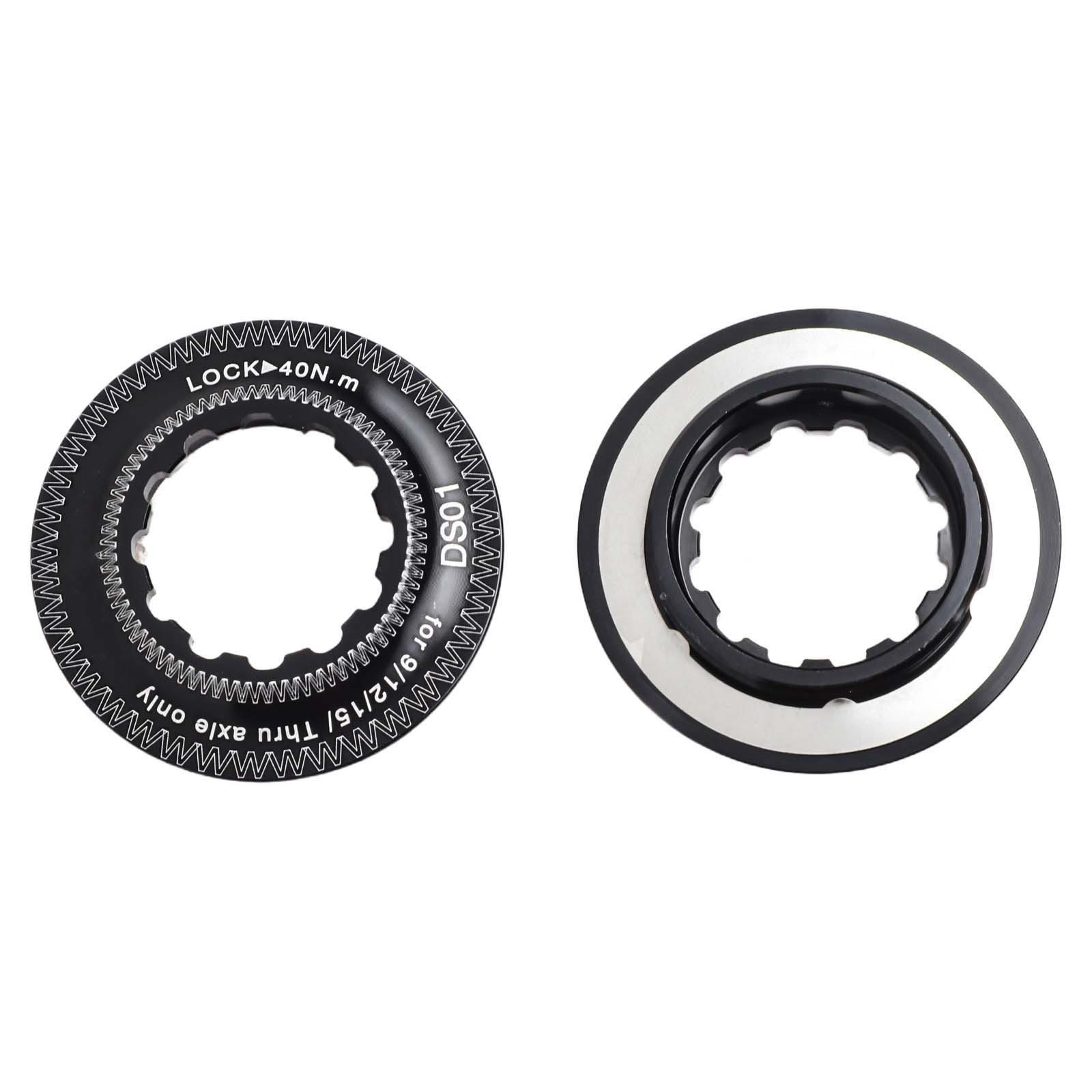 Bicycle Aluminium Centre Lock Ring Duo For Secure Disk Brake Setup On Your Ride