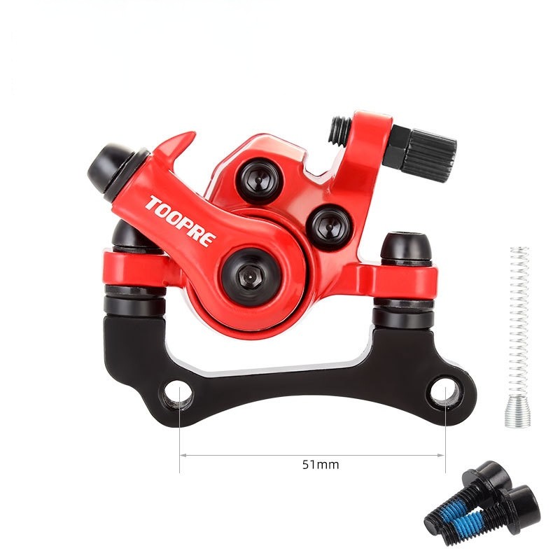 Pinza de freno de disco delantera de aluminio para bicicleta eléctrica para modelos de 8 y 10 pulgadas - Imagen 14 de 14