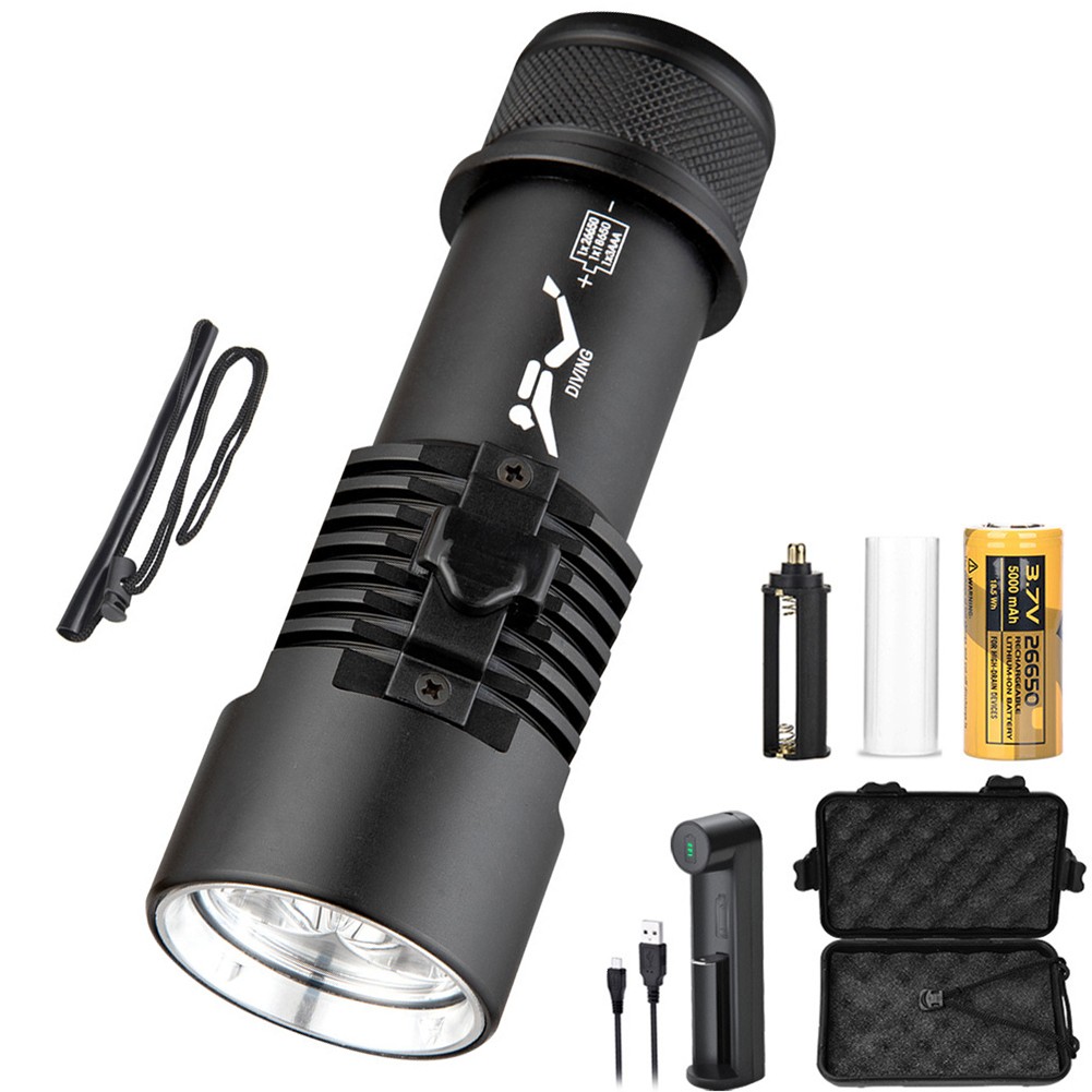 Scube Torcia Subacquea P70 LED 4000 Lumen per Subacquei e Esterno - Bild 24 von 26