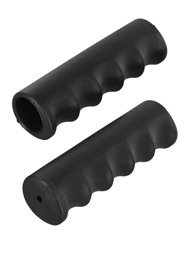 Easy Installation Wheelbarrow Replacement Handles Black Rubber Grips 2 Pieces - Picture 40 of 94
