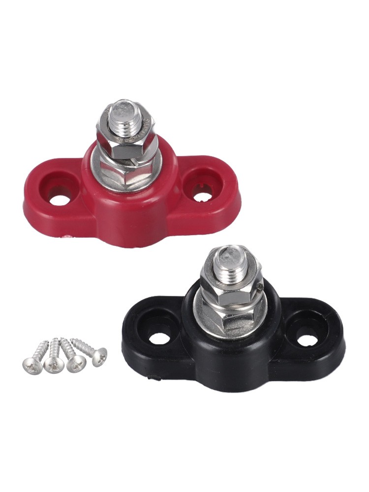 Batteries Positive Negative Connection Blocks Set of Two Heavy Duty ...