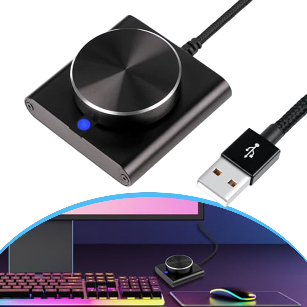 Contr?leur Audio USB Design Innovant avec Lumi��re LED et Construction Robuste - Photo 9/11