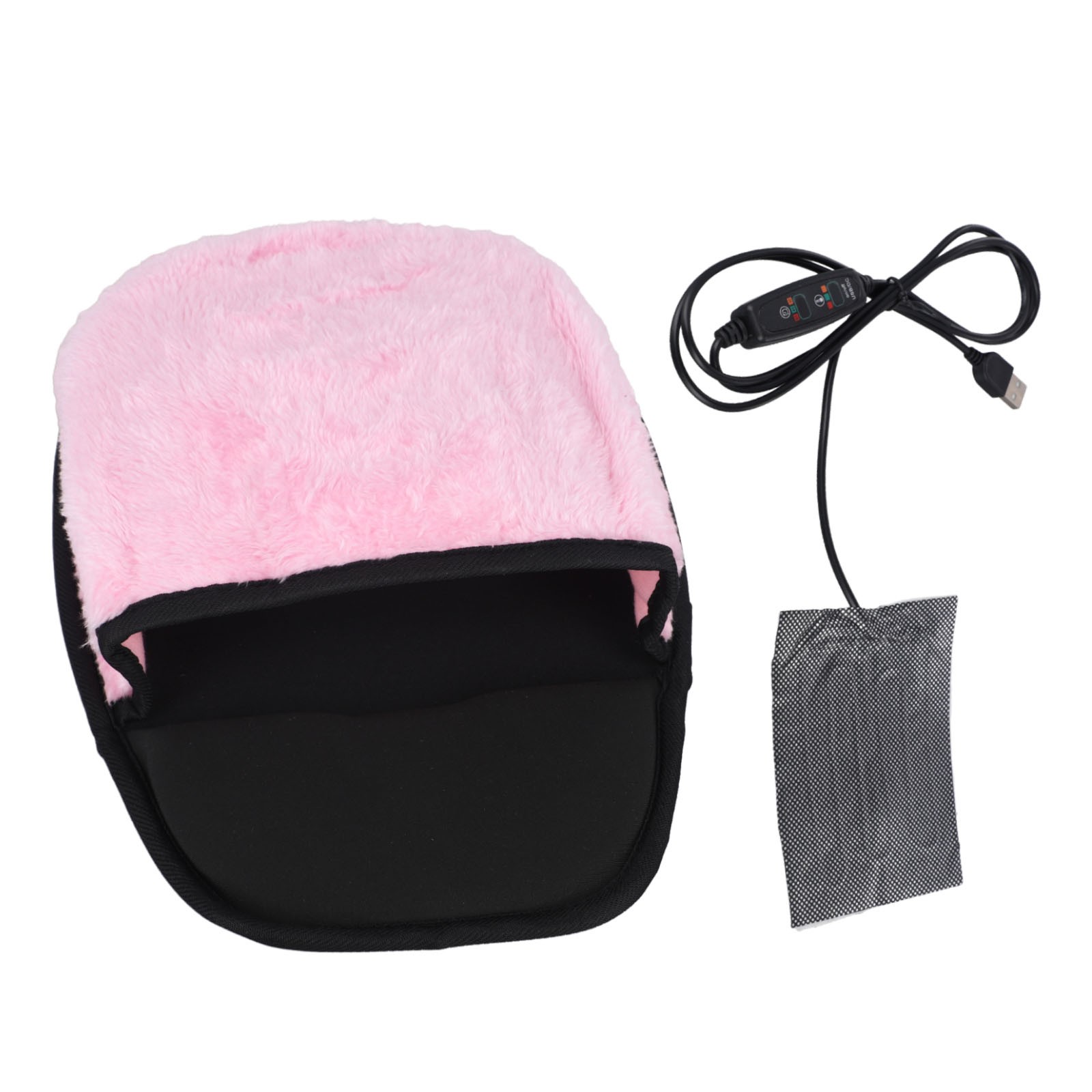 Heated Plush Computer Accessory USB Hand Warmer with Temperature Control - Photo 21/30