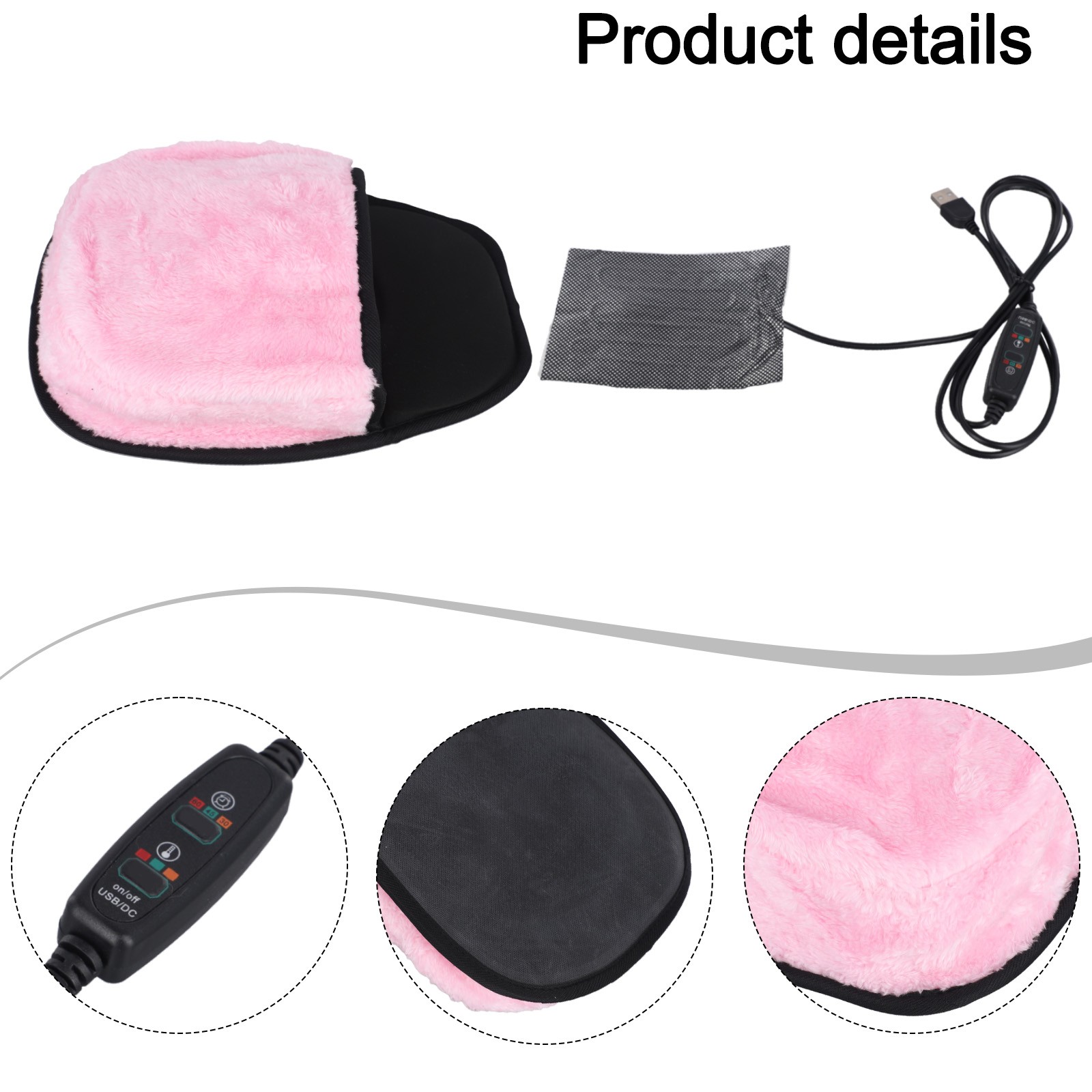 Hand Warmer Pad with USB Power and Adjustable Heat for Ideal Daily Use - Bild 13 von 30