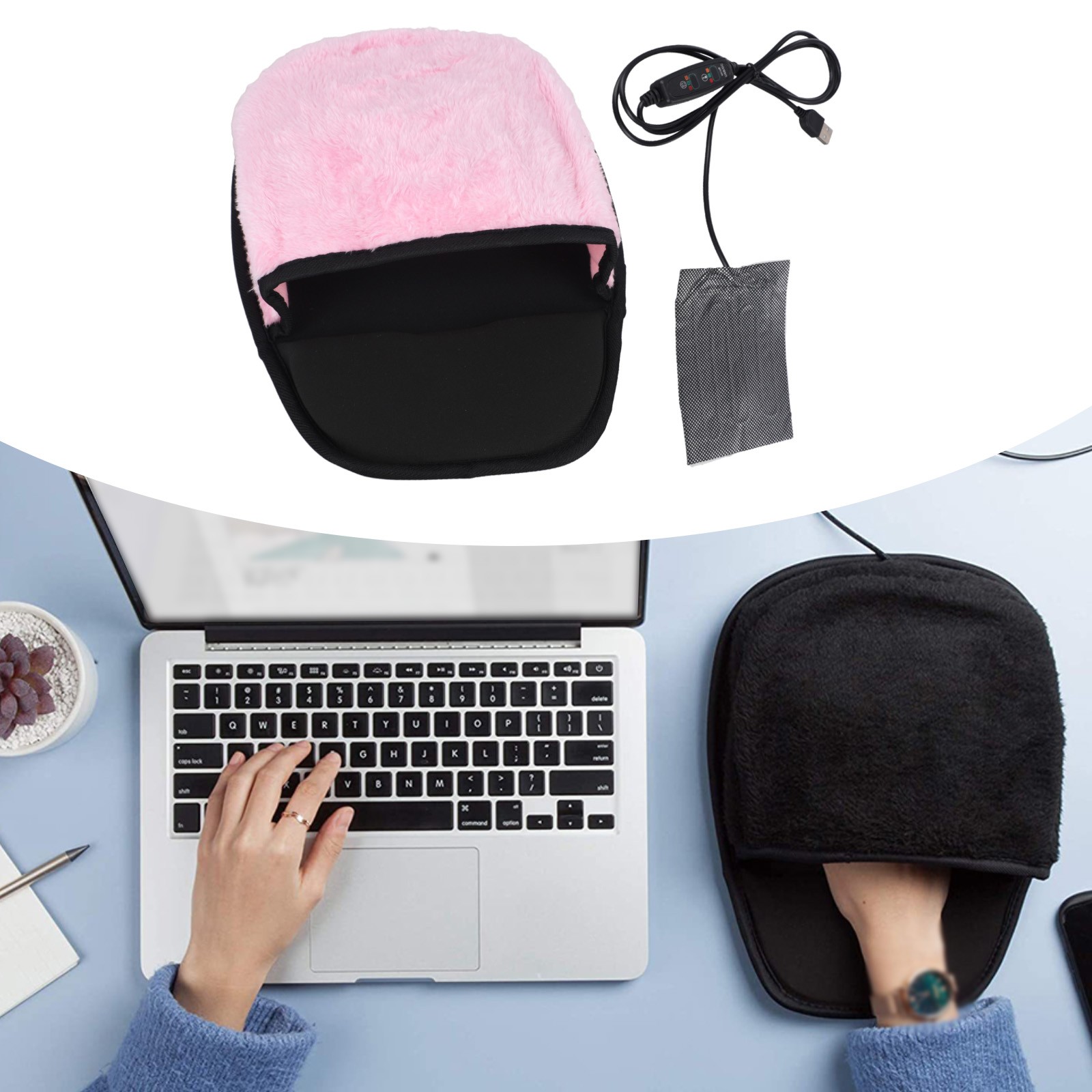 Hand Warmer Pad with USB Power and Adjustable Heat for Ideal Daily Use - Bild 17 von 30