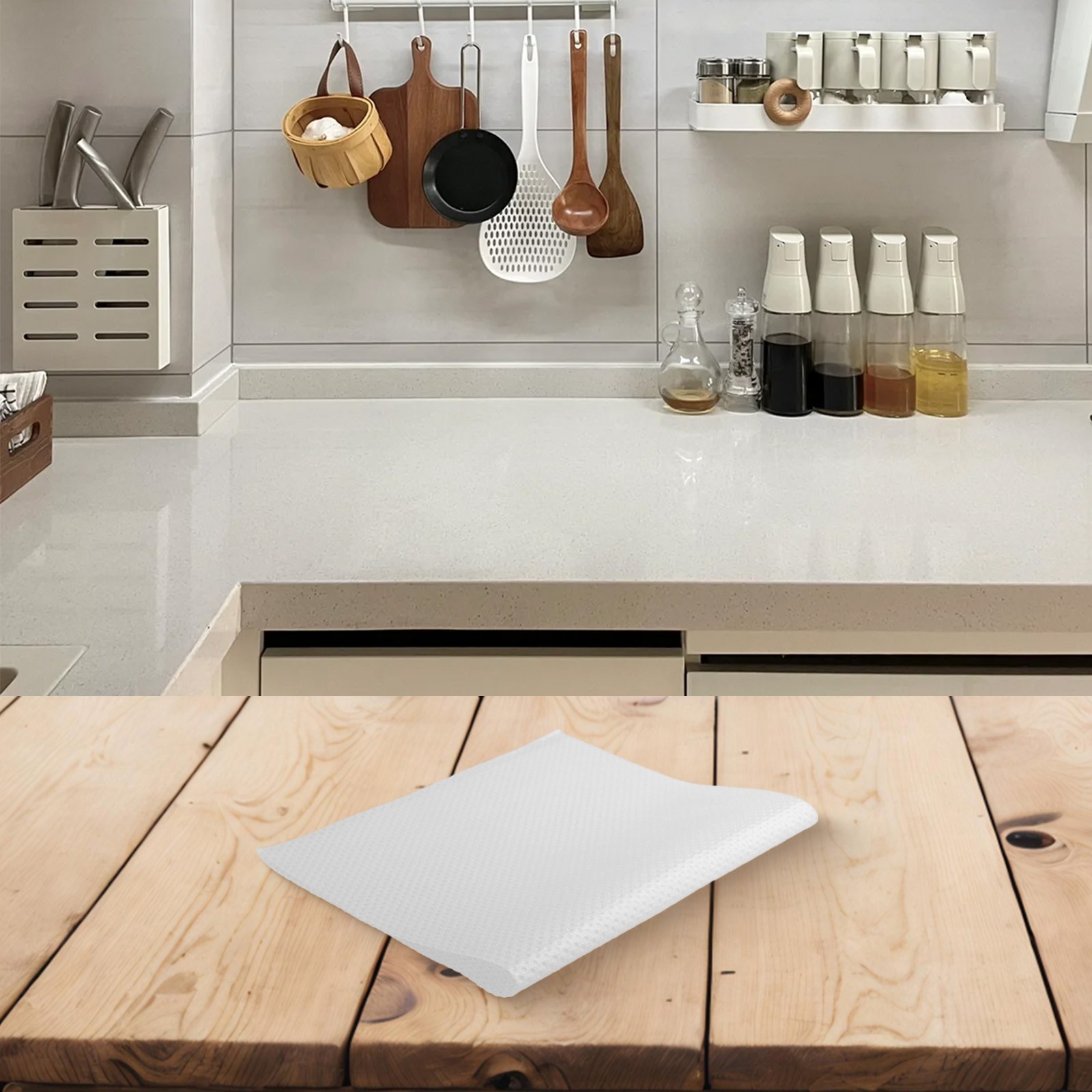 Grip Enhancing Fridge Mats Prevent Slipping Enjoy Easy Access to Your Foods - Bild 14 von 28