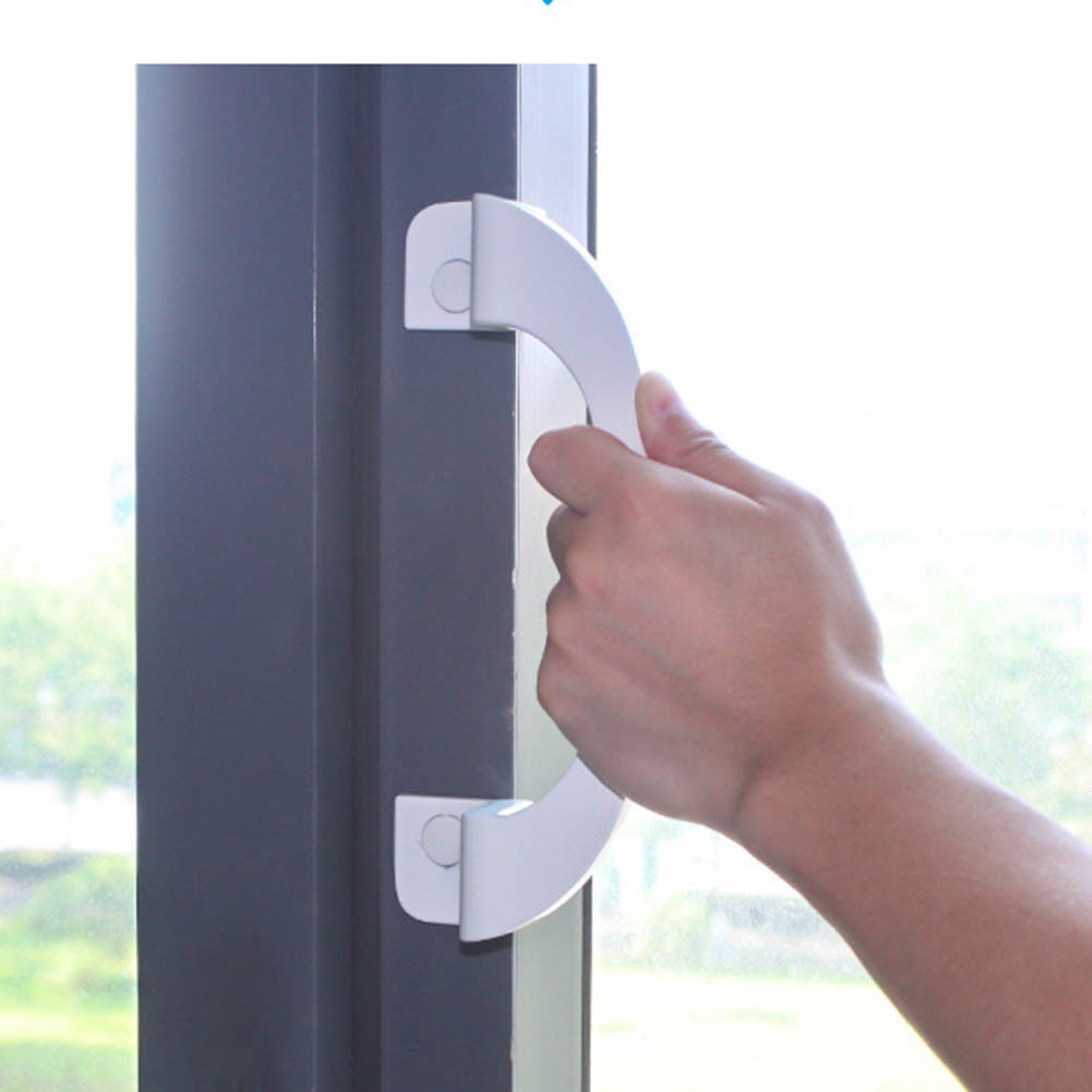 Sliding Glass Door Pull Handle Adjustable Hooks 658 Inch Compatibility - Photo 16/26