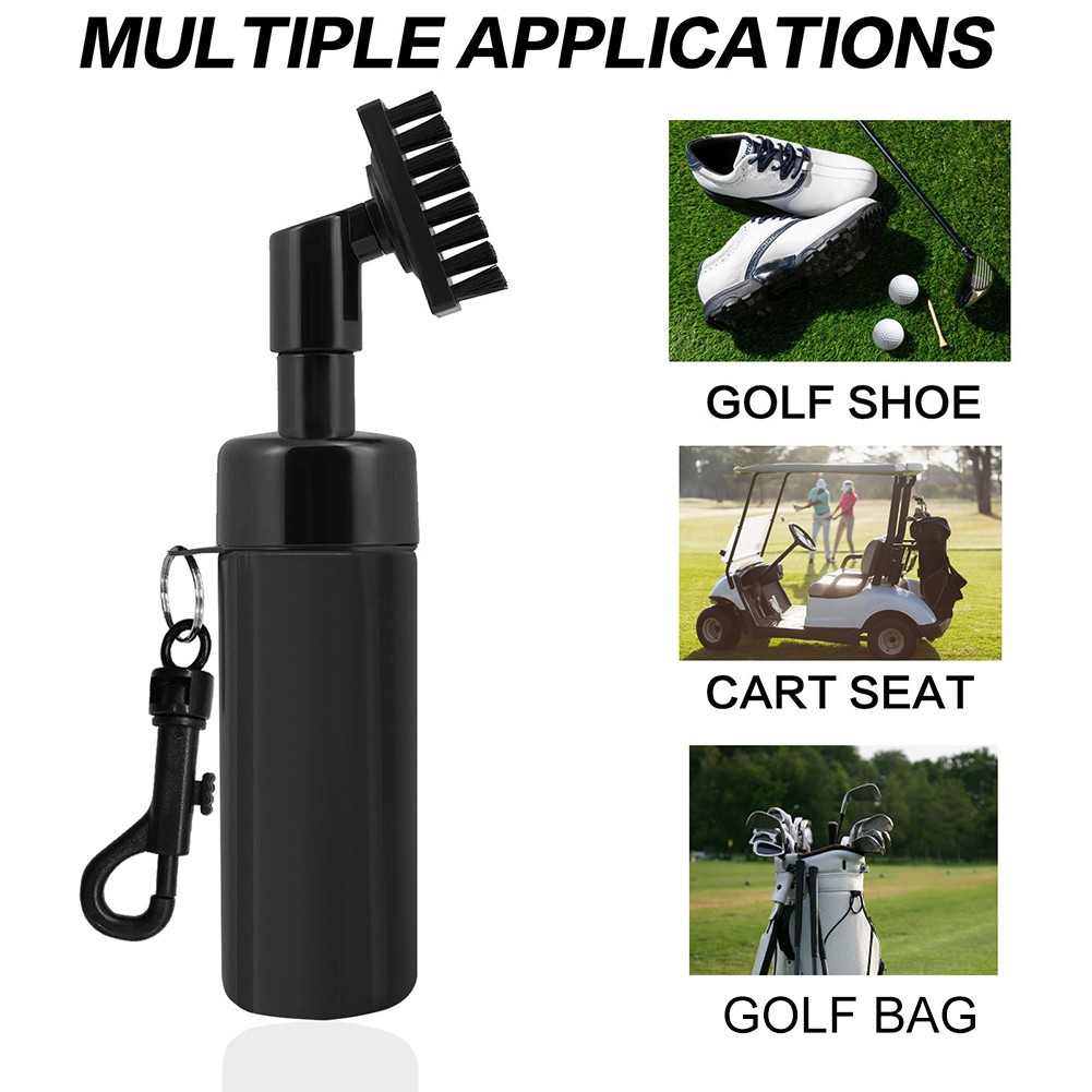 Cepillo de limpieza de golf con cerdas fuertes y cómodo accesorio de clip - Imagen 17 de 26