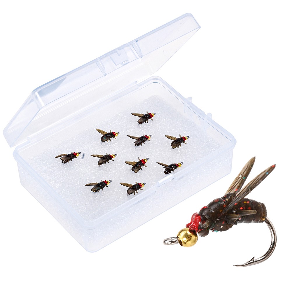 Jeu d'appâts à mouche réaliste 2010 pièces adapté à la pêche au saumon et - Photo 20/40