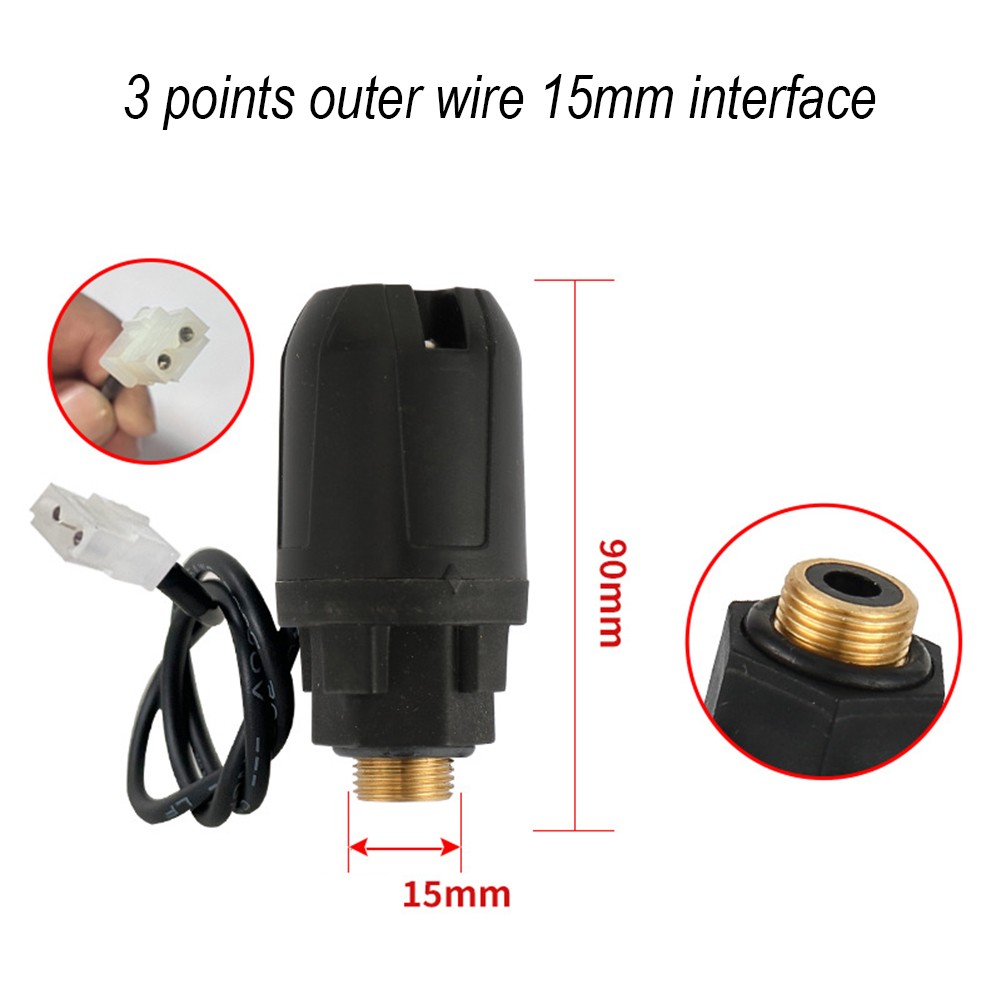 Pressure Control Switch for Reliable Operation of Water Pumps Up to 1100W