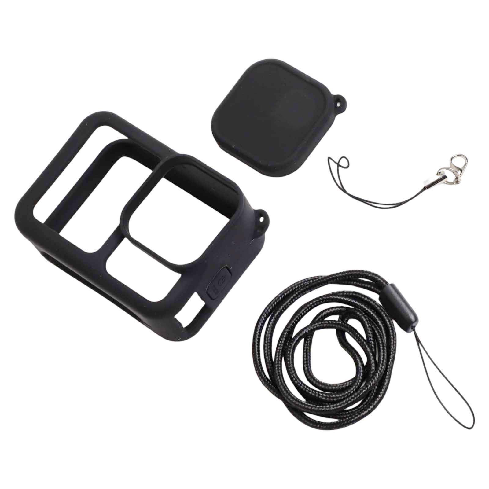 For GoPro Hero13 Black Silicone Case with Lanyard and Lens Cover Accessory - Picture 20 of 32
