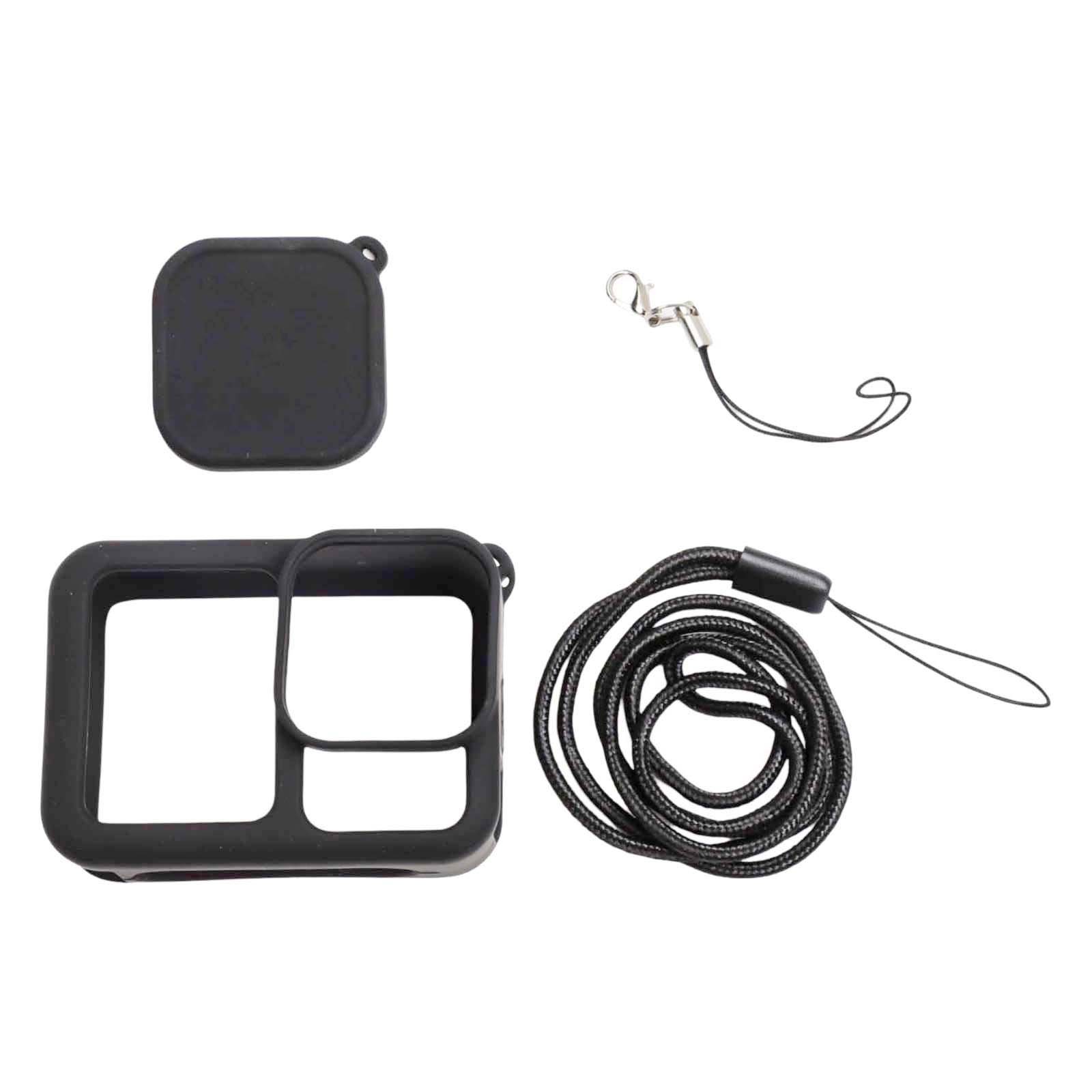 For GoPro Hero13 Black Silicone Case with Lanyard and Lens Cover Accessory - Picture 19 of 32