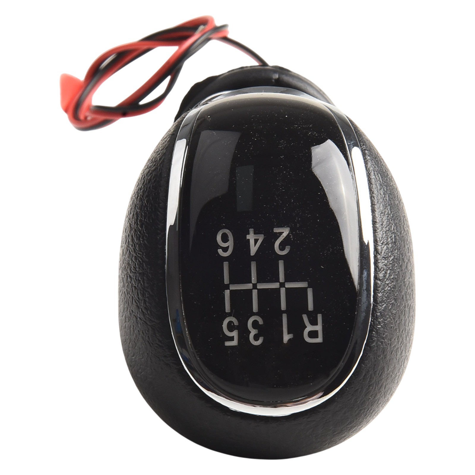 Quality Plastic and PU Leather Red LED Gear Shifter for For OPEL For ASTRA - Picture 11 of 12