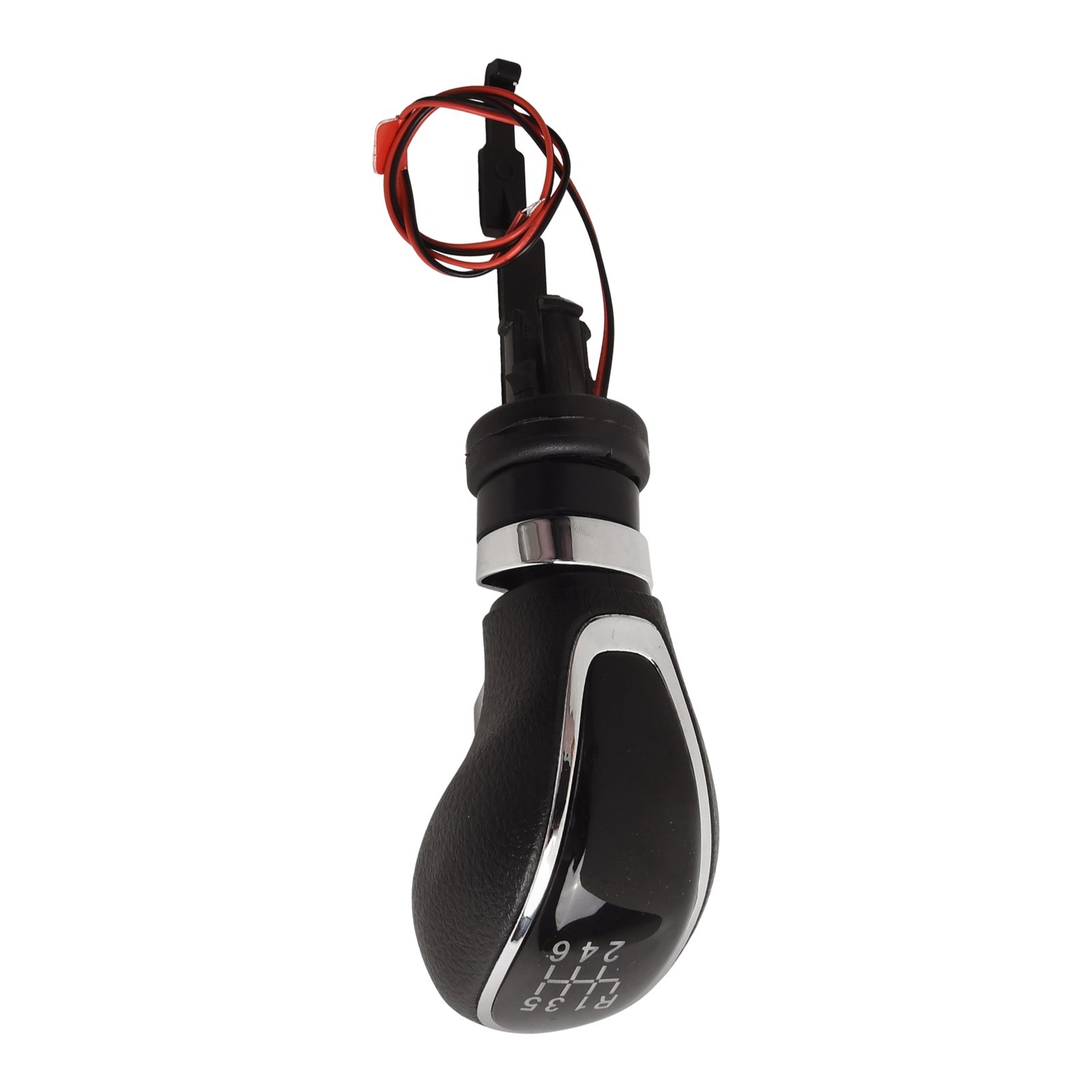 Quality Plastic and PU Leather Red LED Gear Shifter for For OPEL For ASTRA - Picture 8 of 12