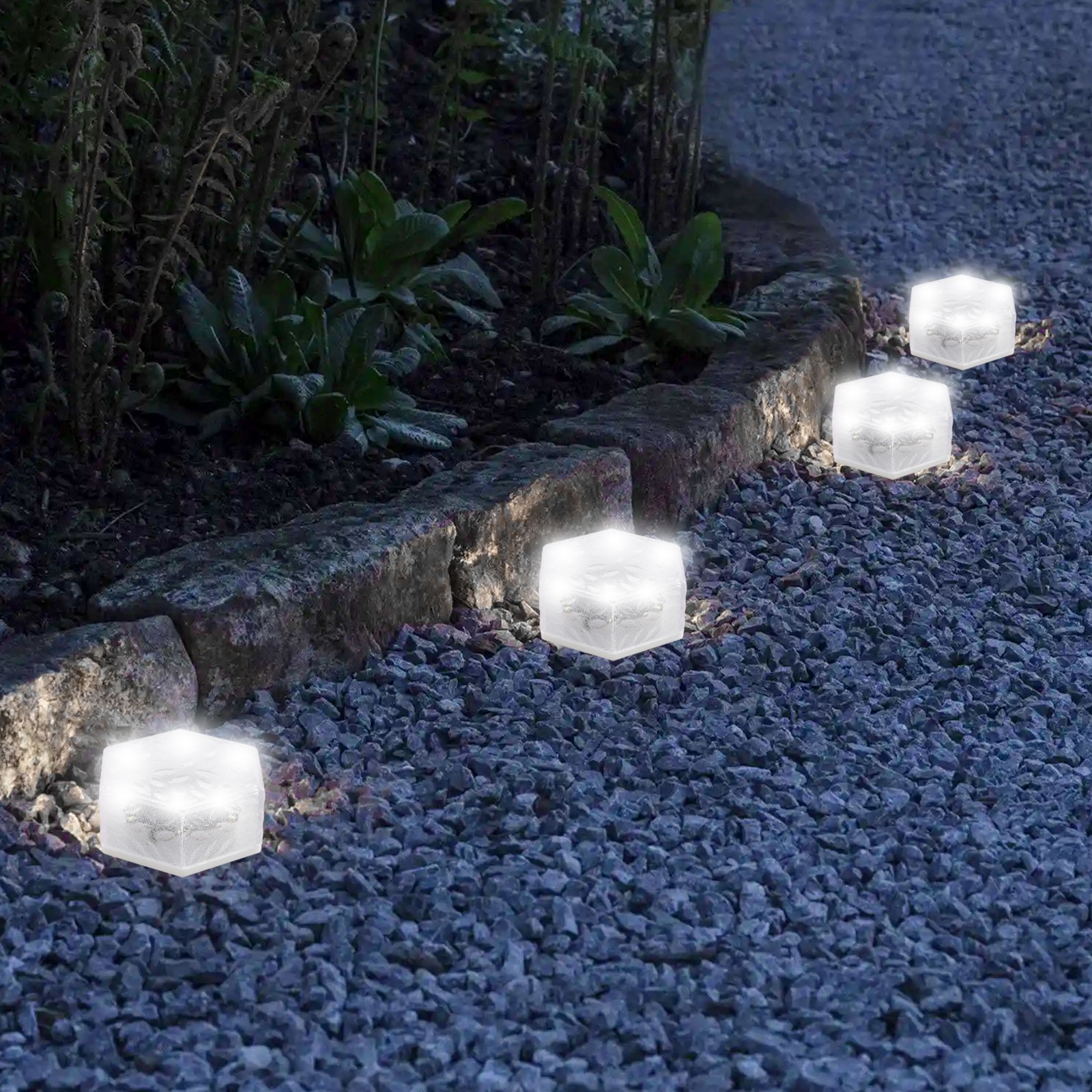 Lámpara de jardín solar de plástico de alta calidad para decoración exterior - Imagen 14 de 25