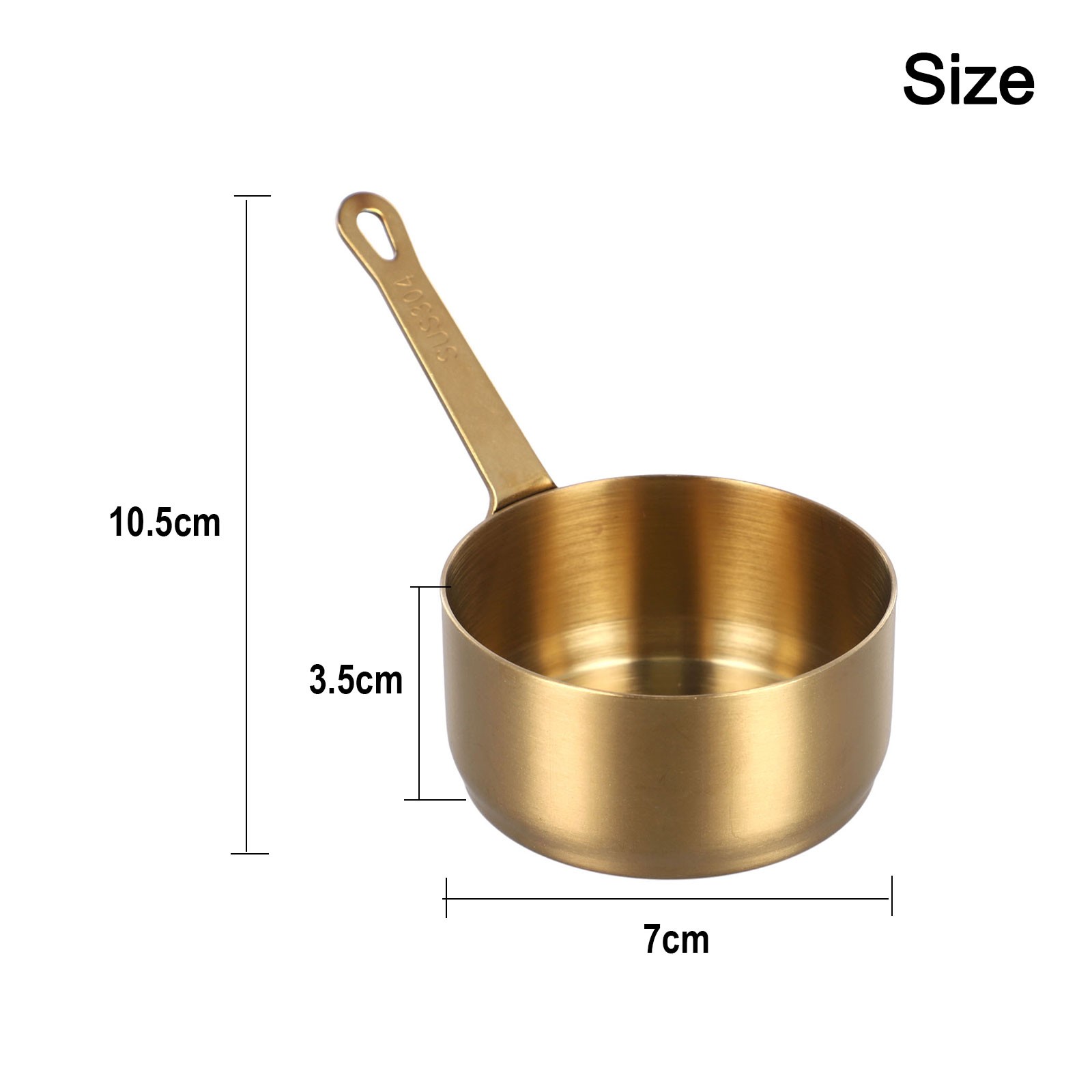 Cooking Stainless Steel Milk Pot Gravy Pot High Temperature Resistance - Foto 74 di 83