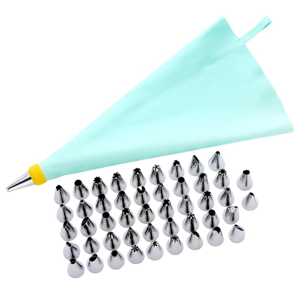 Compact Silicone Piping Bags with Stainless Steel Nozzles for Easy Use - Picture 7 of 8
