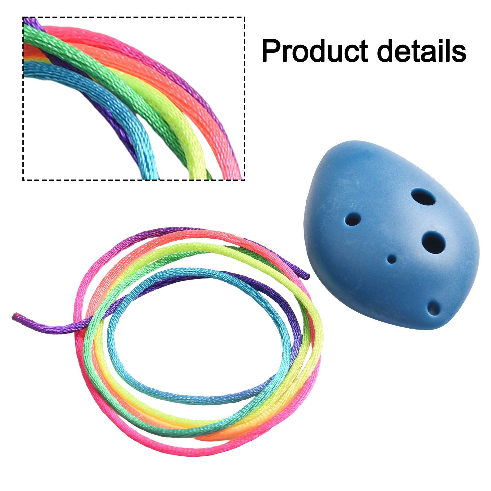 Colorful Plastic Ocarina Flute 6 Holes Soprano C Key Suitable for For beginners - Picture 15 of 41